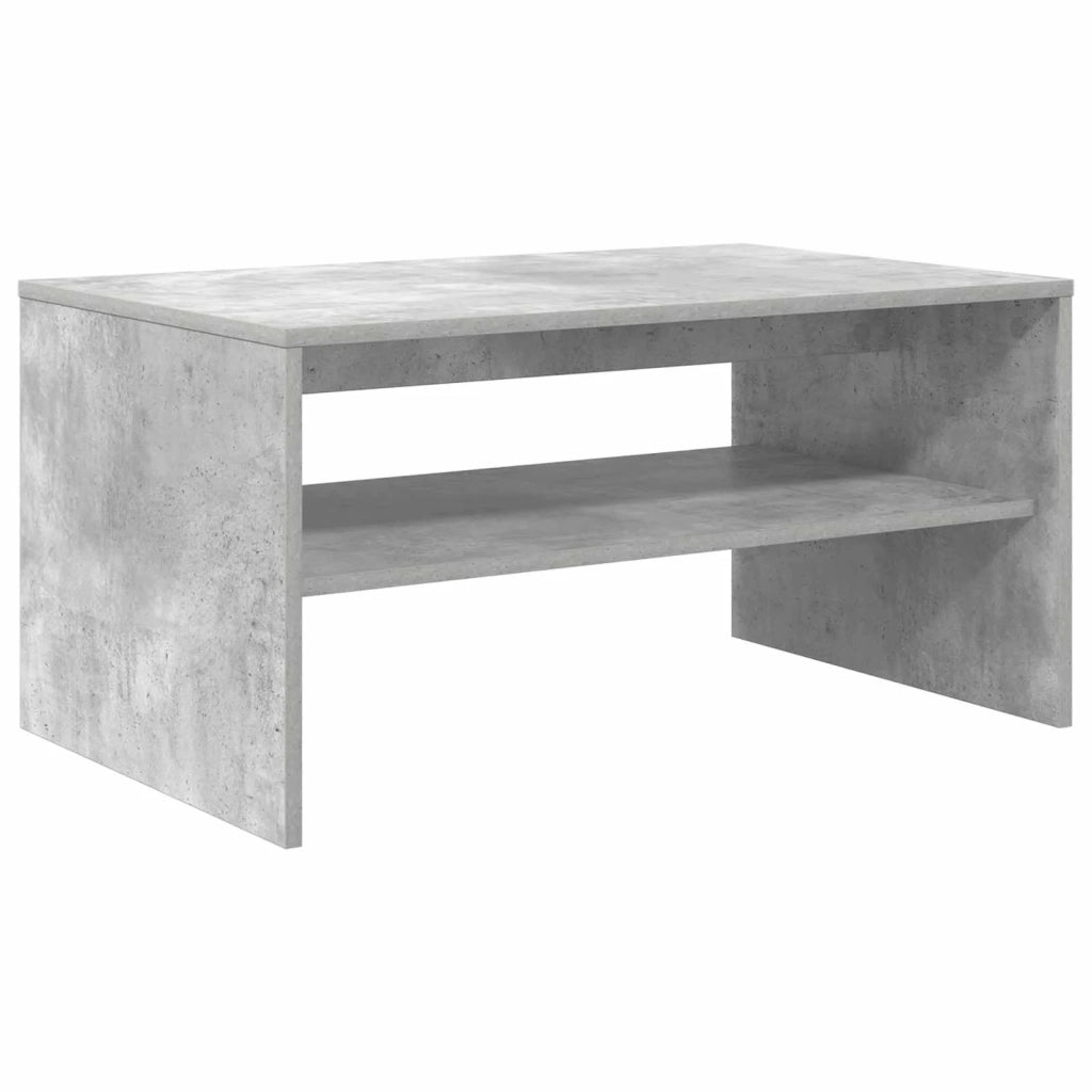 Tavolino da salotto Grigio cemento 80 x 50 x 40 cm