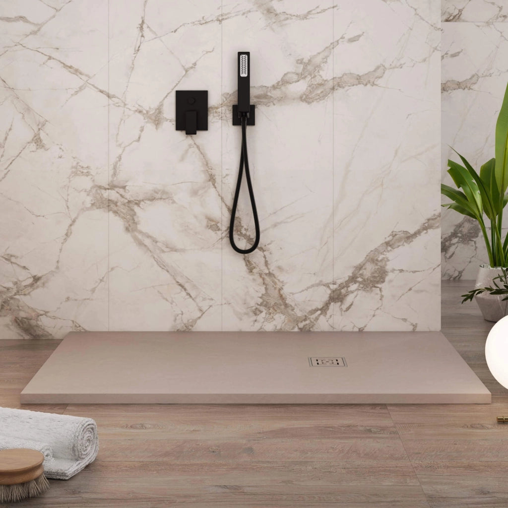 Piatto Doccia in Pietra 100x190 cm Bonussi Canton Sabbia