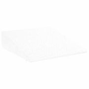 Cuscino a Wedge Bianco 69 x 64 x 19 cm Schiuma Memory CFW2067975