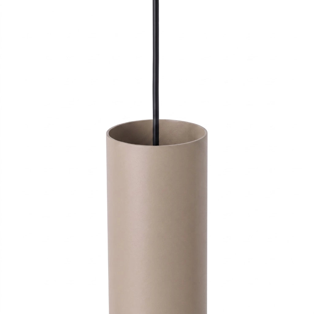 Lampada a sospensione LAGOS 3L taupe