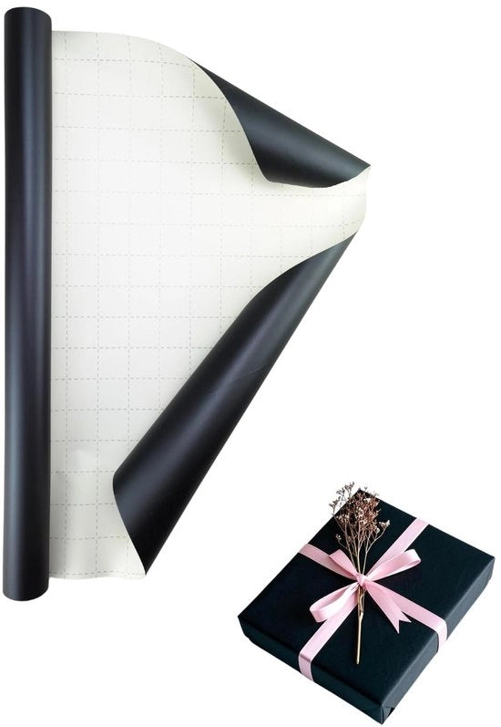 Cadeaupapier trasparente 43 cm x 3 m - Cadeaupapier per festa - Cadeaupapier per regalo - Cadeaupapier per decorazioni - Cadeaupapier in rotola - Ideale per decorazioni - Involucro per pacchi