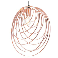 Lampada Da Soffito Geometrico Rose Gold APP427-1CP