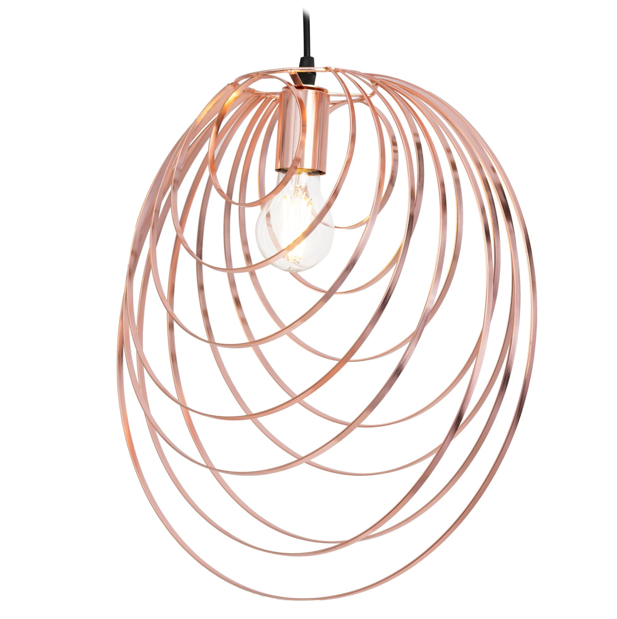 Lampada Da Soffito Geometrico Rose Gold APP427-1CP