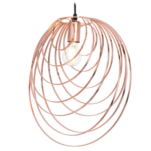 Lampada Da Soffito Geometrico Rose Gold APP427-1CP
