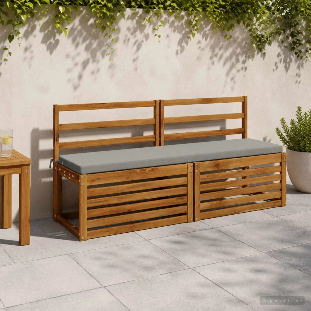 Cuscini per Panchina a 2 Pezzi SOEST 2 pz 100% Poliestere 949003
