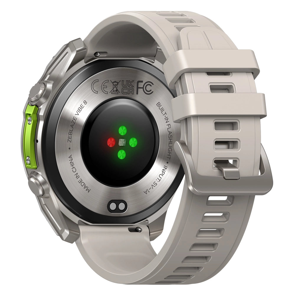 Smartwatch Orologio Intelligente 5ATM IP69K con monitoraggio della frequenza cardiaca; SpO2; sonno e attività sportiva - grigio
