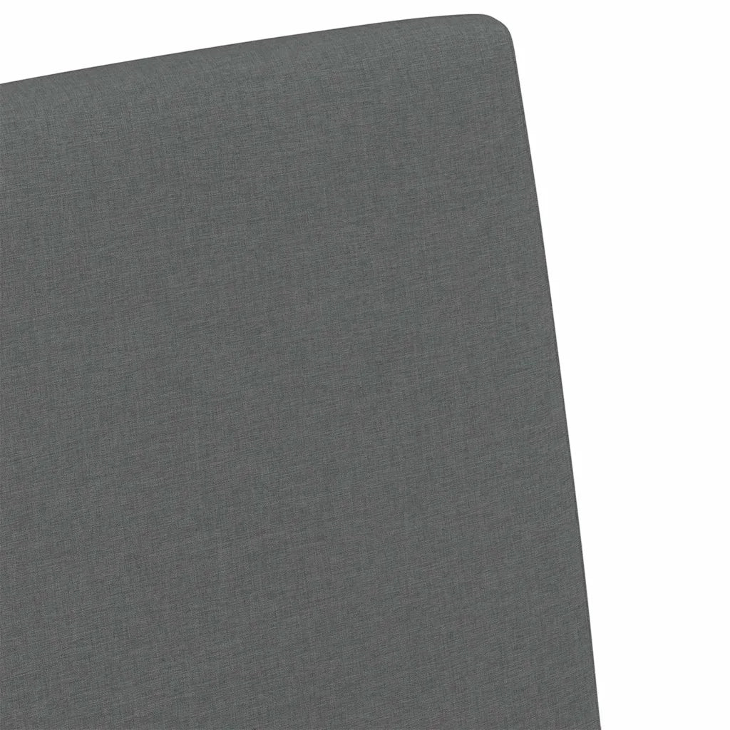 Sedie da pranzo 2 pcs Grigio scuro 57 x 67 x 95 cm Tessuto