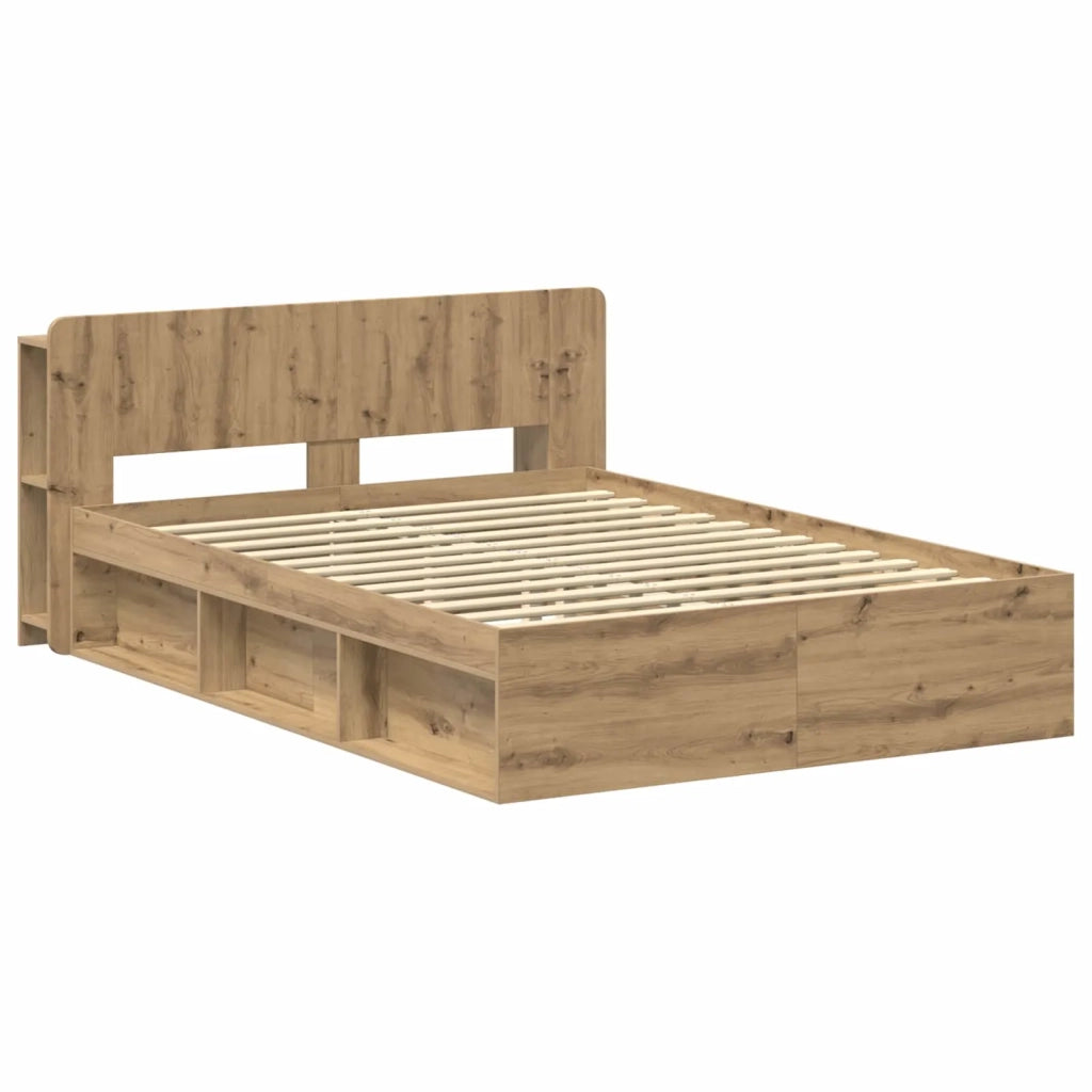 Telaio del letto con storage Rovere Artigianale 150 x 200 cm 3433391
