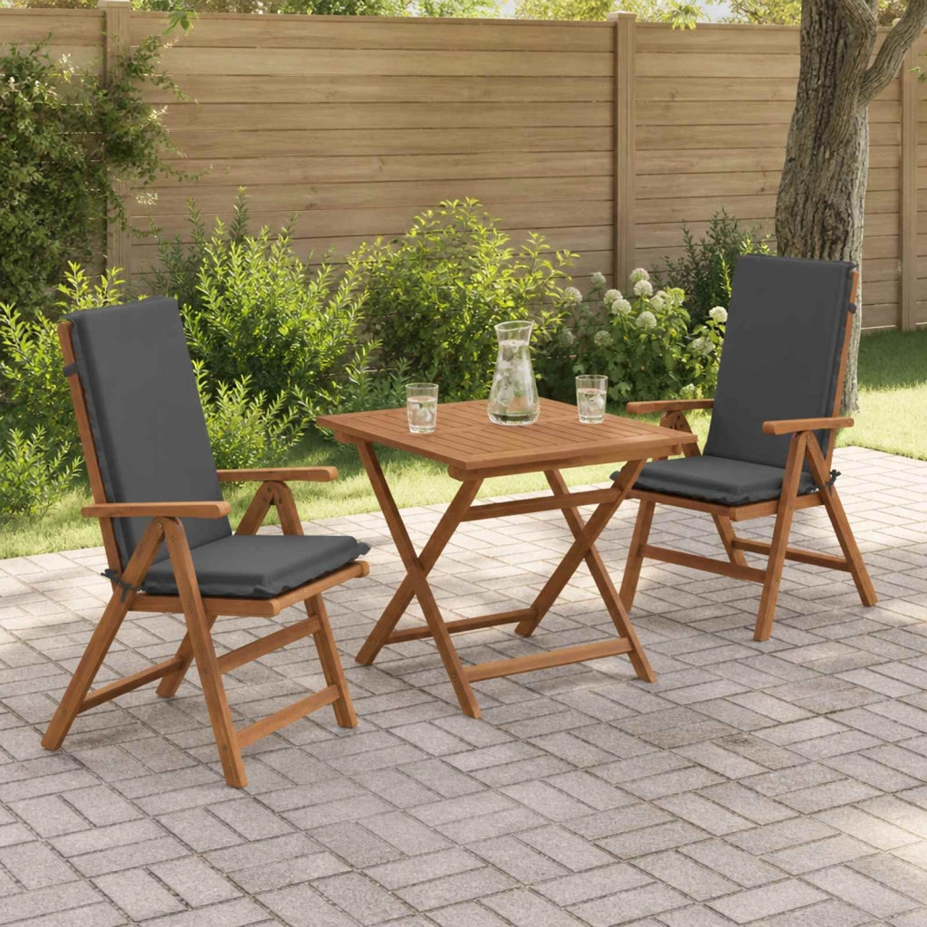 Cuscini Bhair Alto Schienale in 2 Pezzi GEMERT 2 pz Antracite 945897