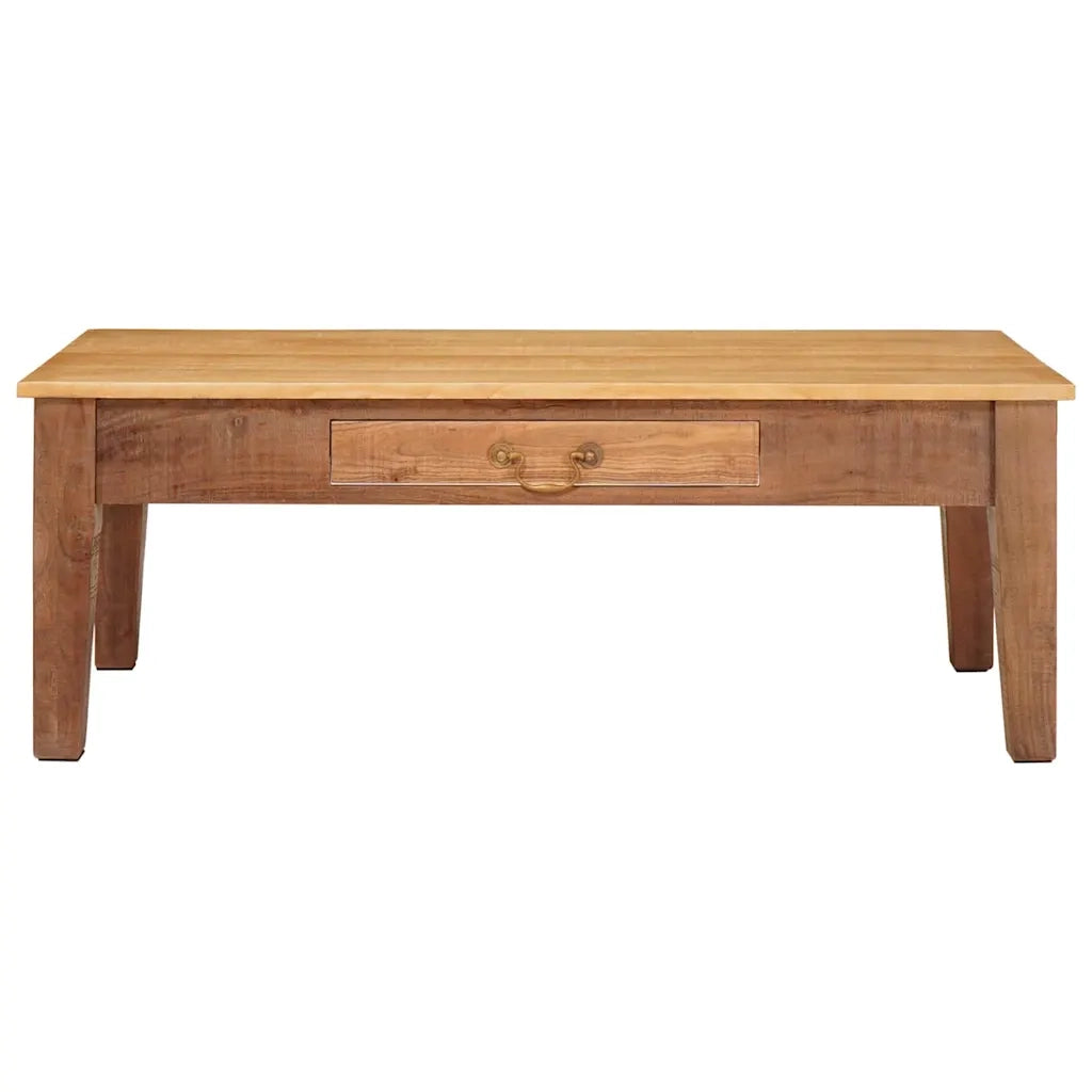 Tavolino da salotto con cassetto Marrone 110 x 55 x 40 cm 42003315