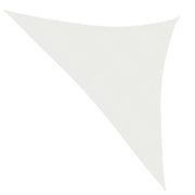 Vela ombreggiante/ombrellone 160 g/m² HDPE 3 x 3 x 4,2 m bianco 02_0009016