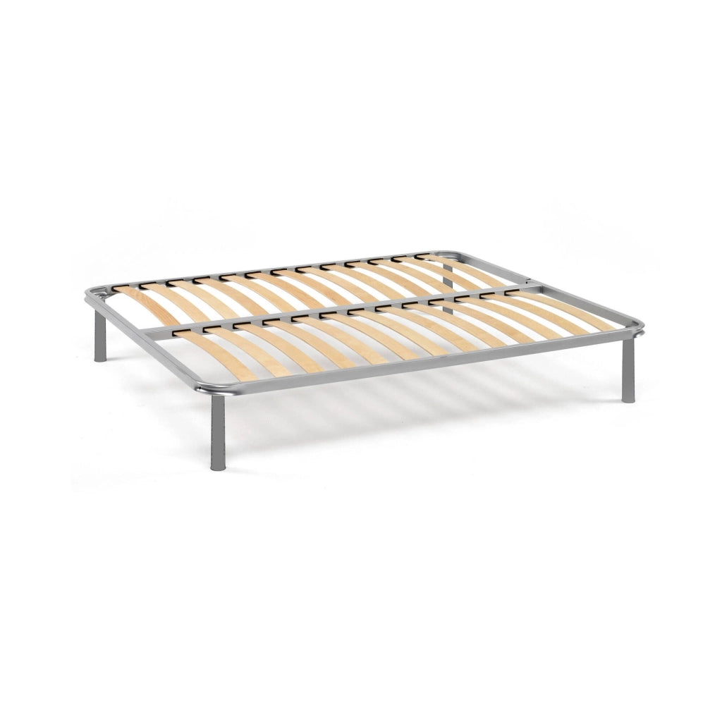 Rete letto matrimoniale Alessa, Rete ortopedica in multistrato di betulla a 13 doghe, 100% Made in Italy, cm 140x200h 34
