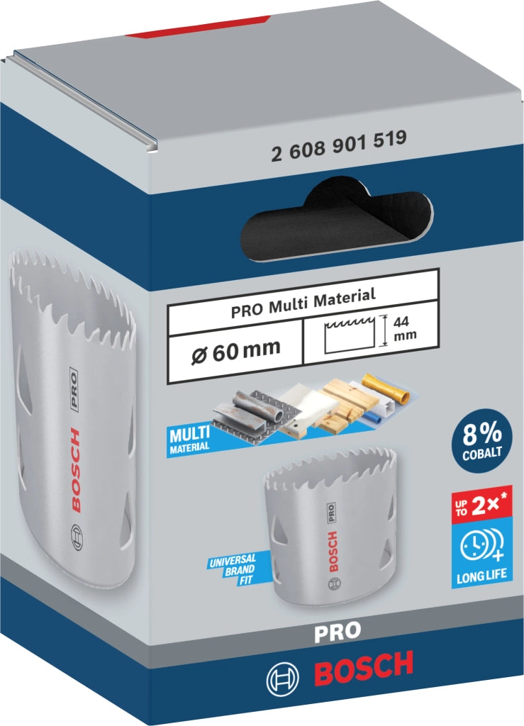 Sega a tazza Bosch multimateriale diametro 60 mm 2608901519