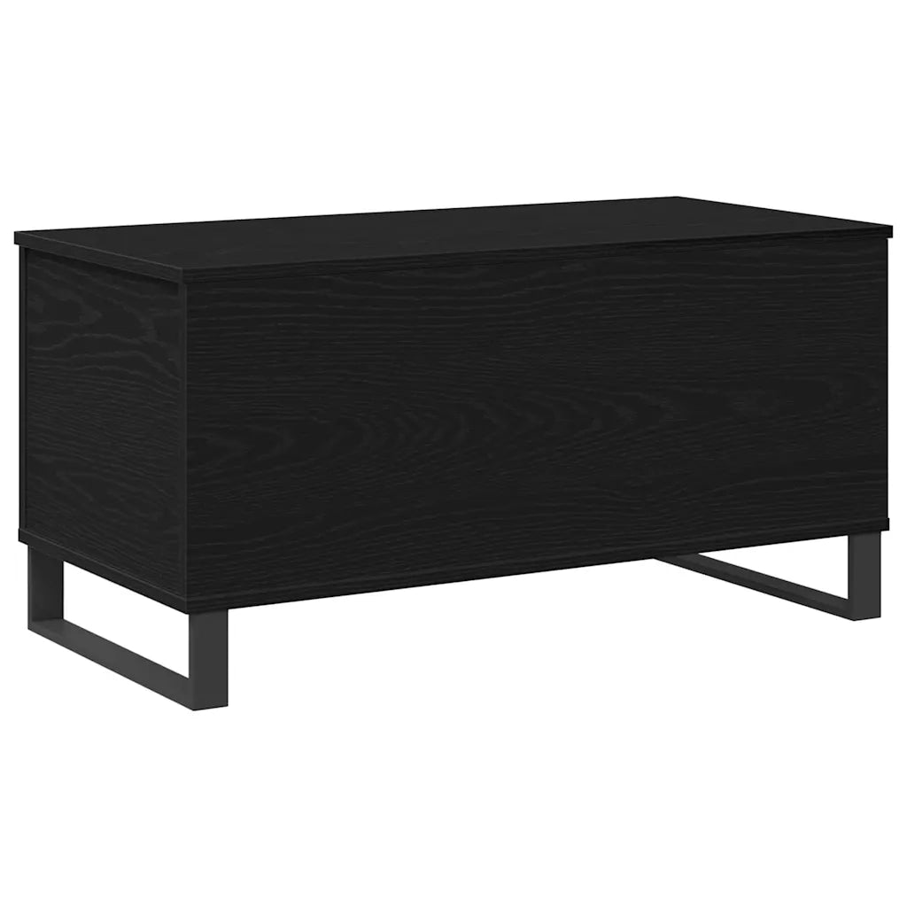 Tavolino da Salotto-Tavolino da soggiorno-Tavolo Rovere Nero 90 x 44,5 x 45 cm