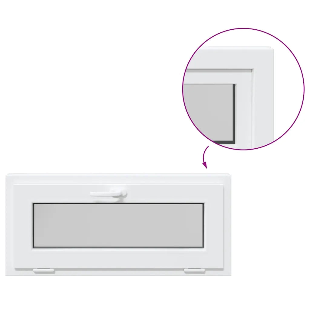 Finestra Seminterrato RISOR 90x40 cm Tilt 3 Vetri Bianco 4108379