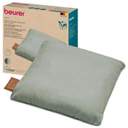 Beurer MG 139 - Cuscino massaggiante a batteria con funzione di calore, senza fili Shiatsu, calore commutabile, realizzato in materiale riciclato, lavabile in lavatrice, spegnimento automatico, 40 x