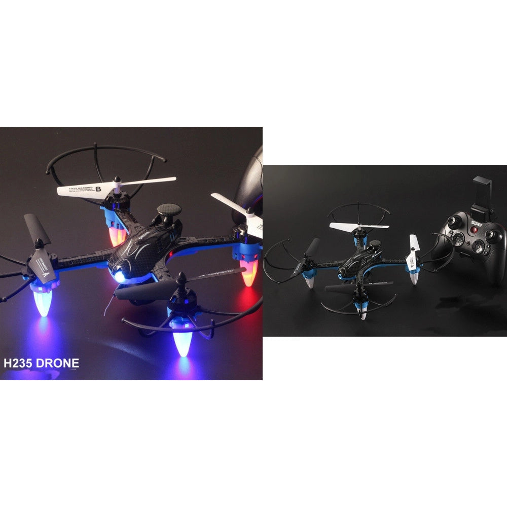 Trade Shop - Drone Radiocomandato H235 Quadricottero Wifi App Control Camera 2.4 Ghz 6 Axis -