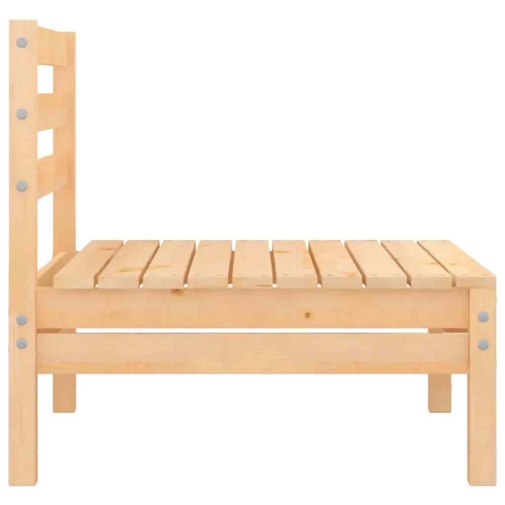 Set Divani da Giardino 3 pz in Legno Massello di Pino 3082442