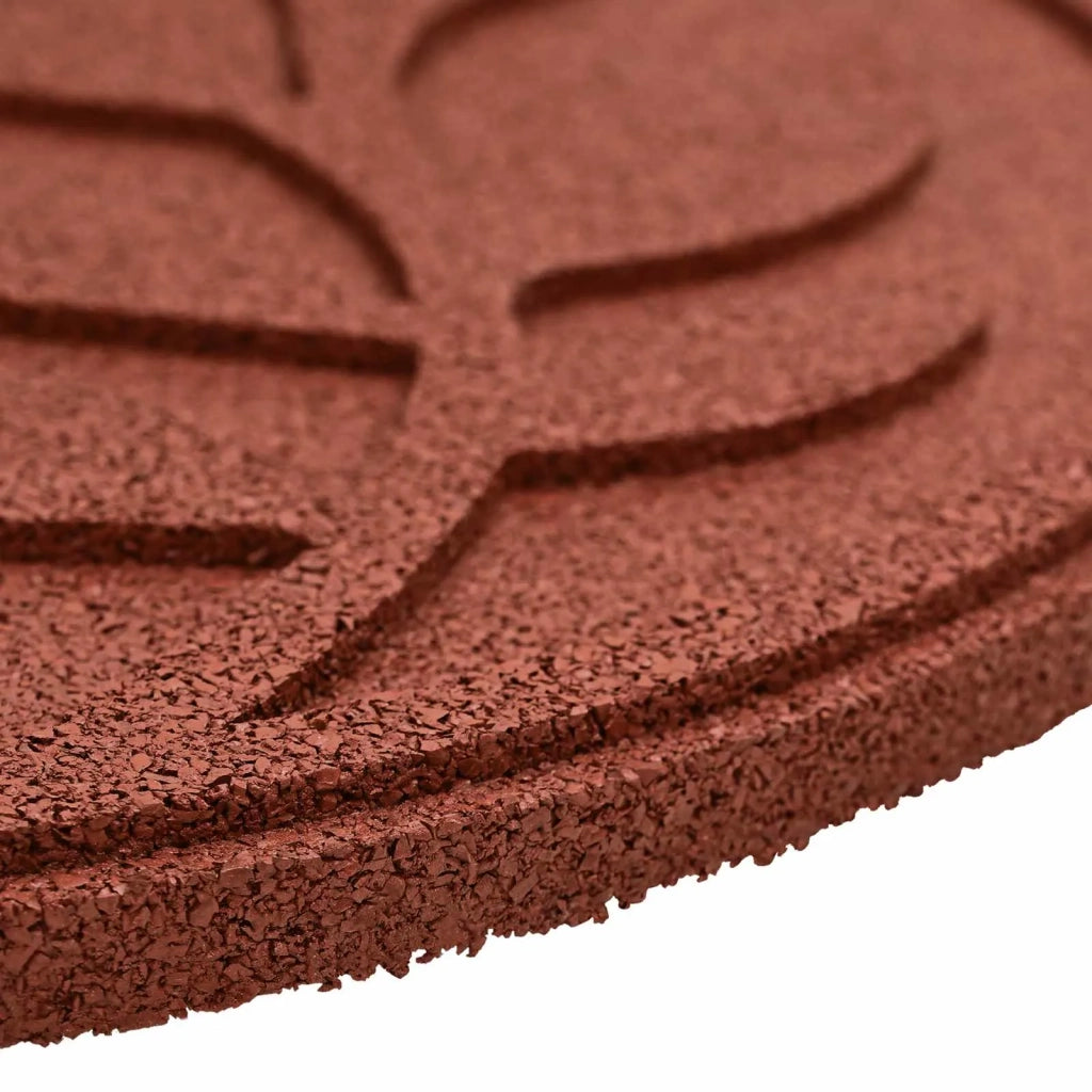 Pietra da Passo 6 pz Rosso ? 44 x 2 cm Gomma CFW4024772