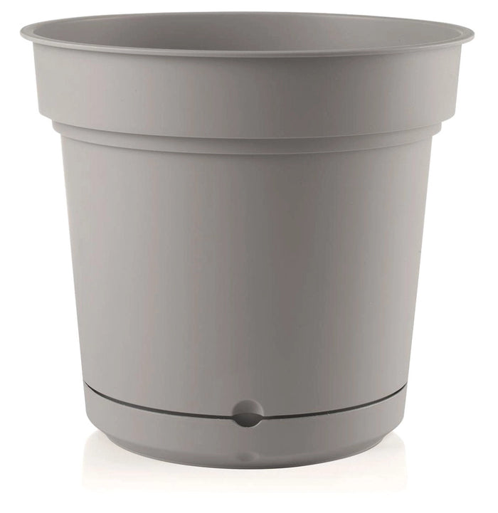 Vaso Ø23x20,7 cm in Polipropilene Hydral 23 Grigio