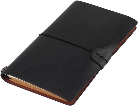 Diario di Viaggio in Pelle PU - Libretto Personalizzato - 5 Colori