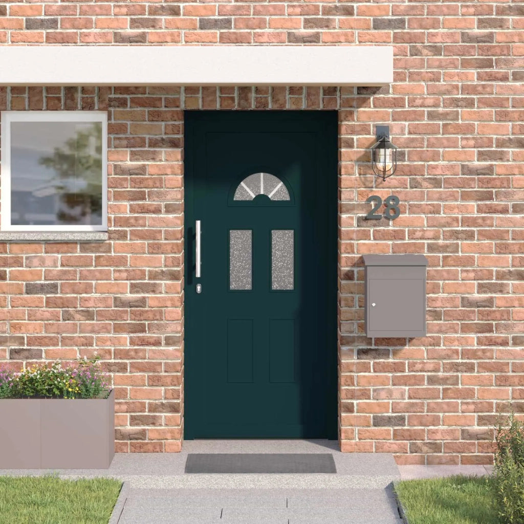 Porta Frontale Antracite 98 x 208 cm PVC 3445705