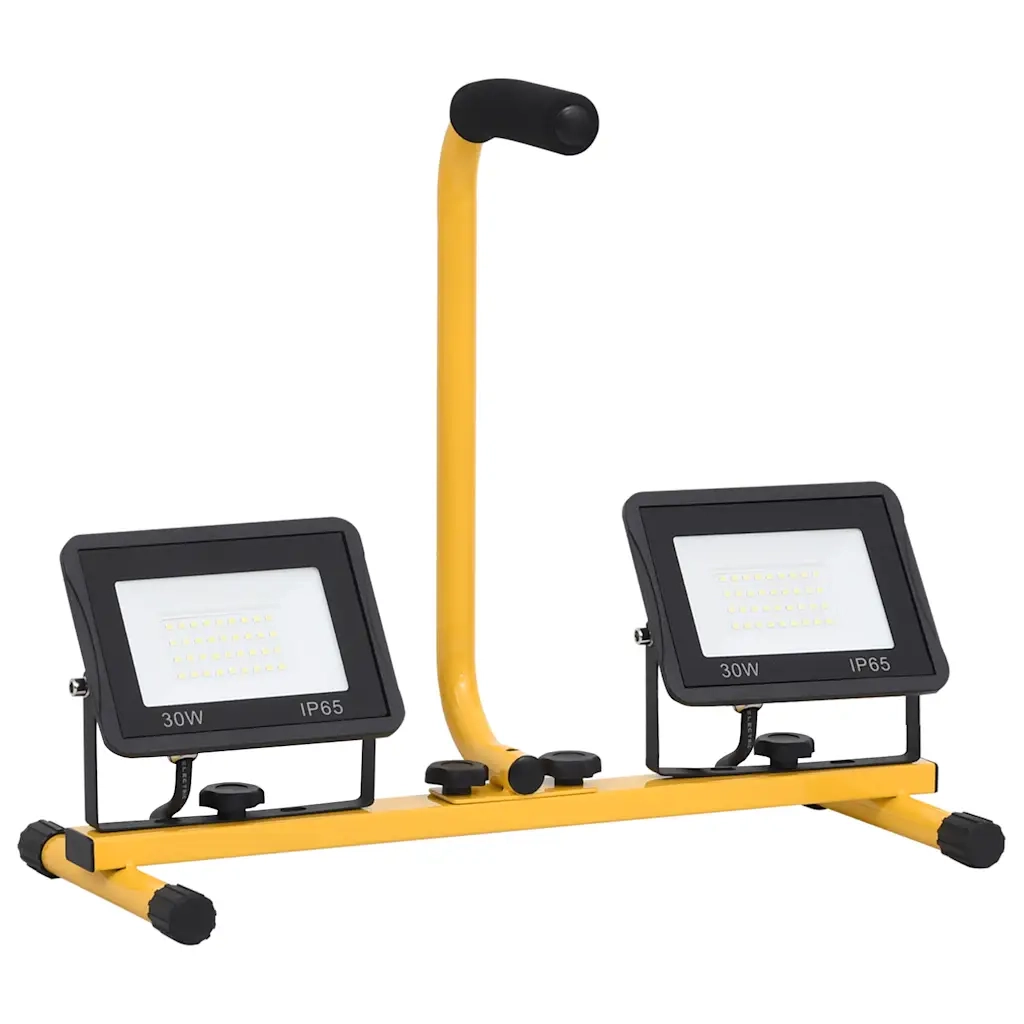 Faretto a LED con Maniglia 2x30 W Bianco Caldo CFW4801395