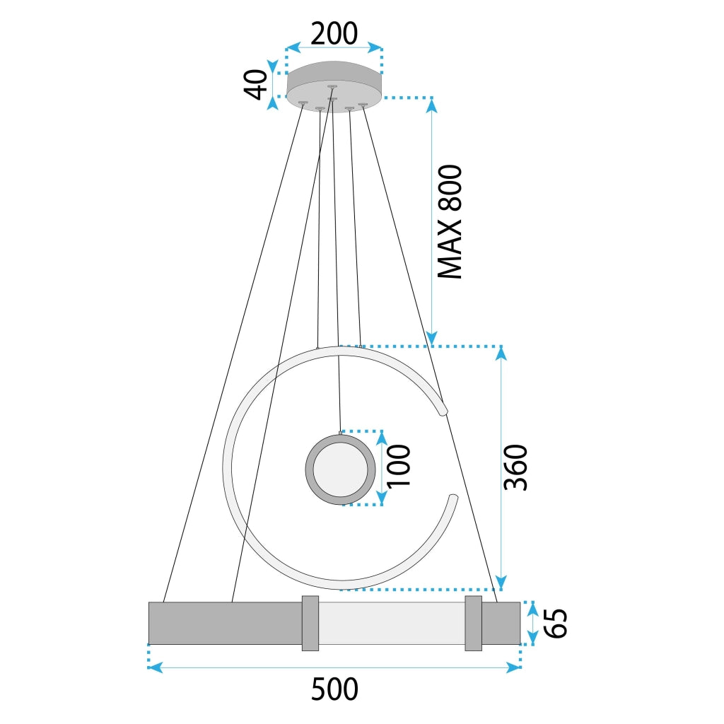 Lampada Led Lhj060-cp Gold