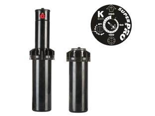 IRRIGATORE POP-UP K-RAIN SUPER PRO DINAMICO DA 3/4 S075-S UGELLO 2,5- - attacco 3/4, alzo cm.10,2 - 5 pezzi RAIN