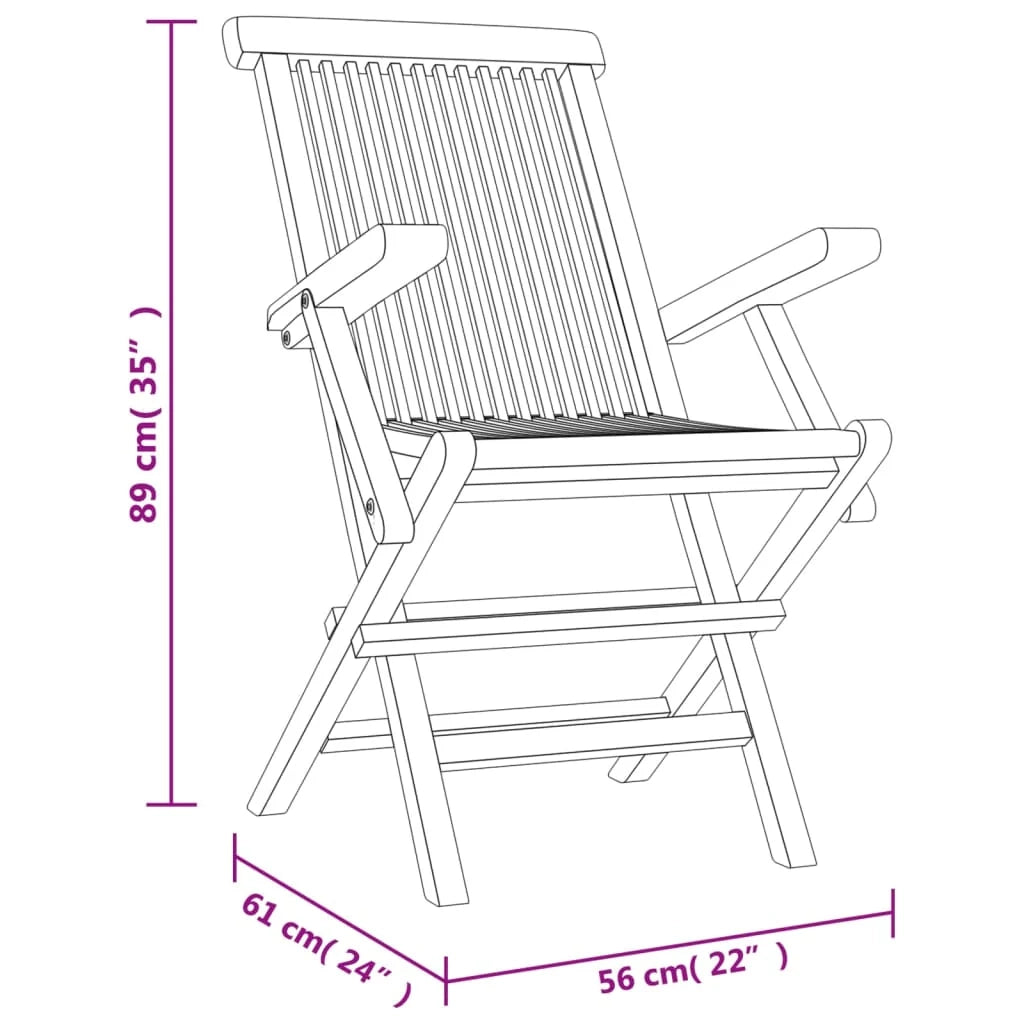 Set di mobili da giardino mobili da esterno 7 pezzi legno massello di teak grigio 02_0017435