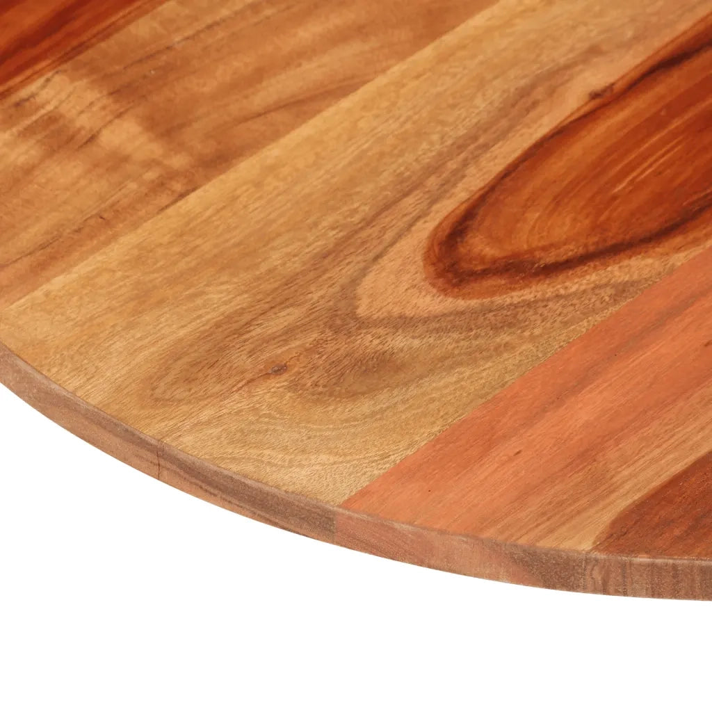 Piano Tavolo in Legno Massello di Acacia Rotondo 15-16 mm 60 cm 285969