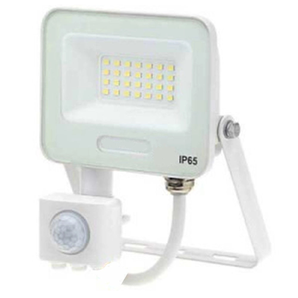 Trade Shop - Faretto Led 30w Con Sensore Movimento Proiettore Da Esterno Luce 6500k Ip65 Ek05-sen-30 -