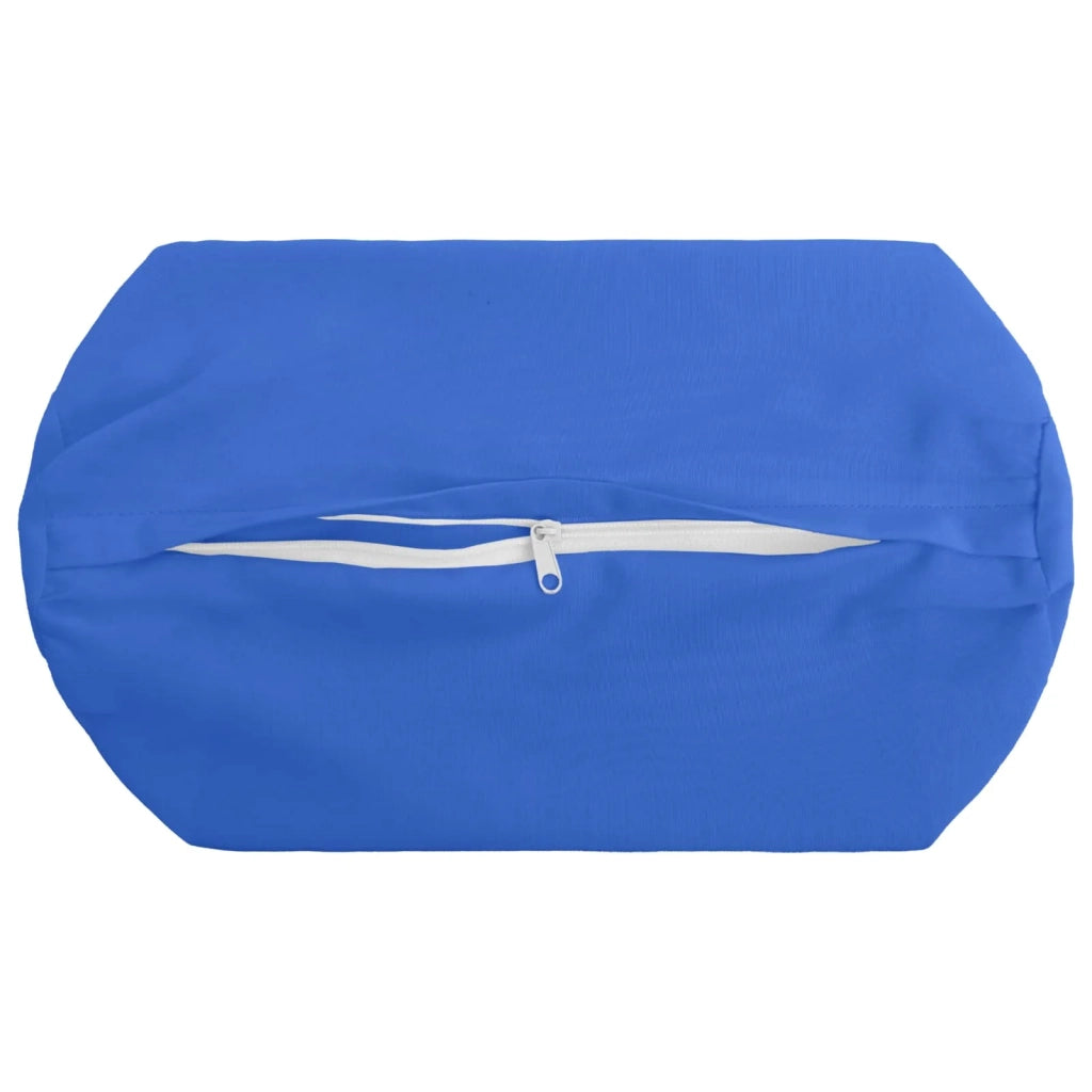 Federa 6 pcs HEERLEN Blu Reale Ø 15 x 40 cm Poliestere 923320