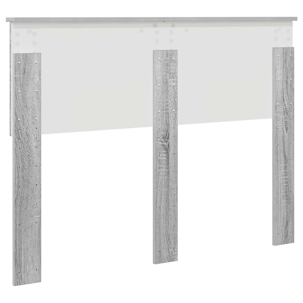 Testiera Grigio Sonoma Legno multistrato