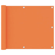 Paravento per balcone frangivista 75 x 300 cm tessuto Oxford arancione 02_0010296