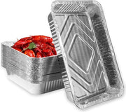 Lacca per contenitori - 30 pezzi - Grate in alluminio riciclabile - 2200 ml - Adatto per cuocere, friggere e bollire