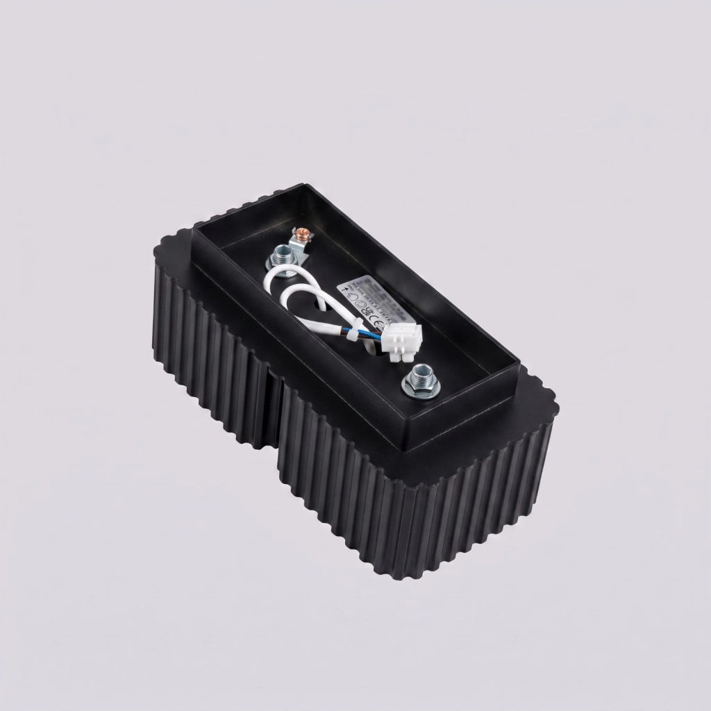 Plafoniera RIFF 2 nera Gx53