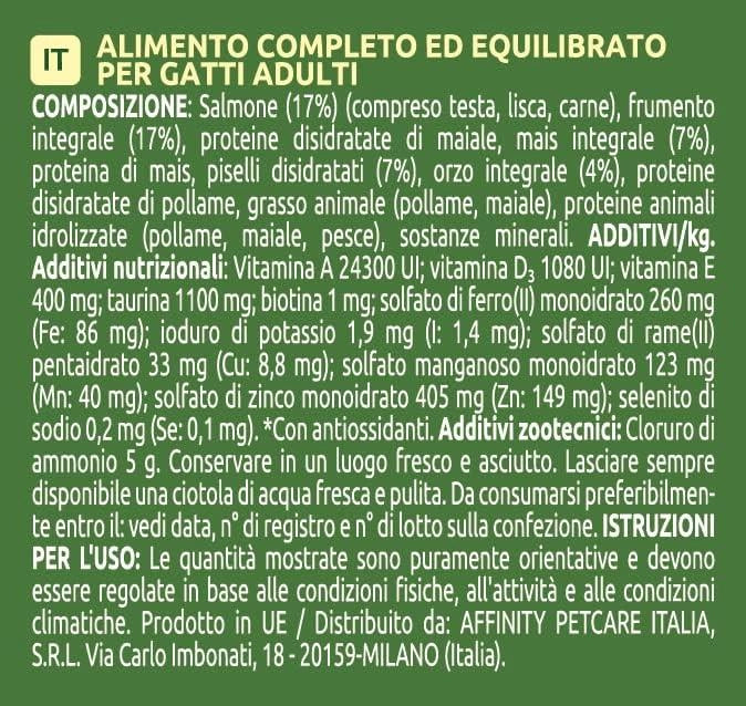 ULTIMA CROCCHETTE PER GATTO ADULTO 1-10 ANNI 440 GR FACILE DA DIGERIRE GUSTO SALMONE