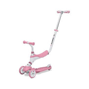 Monopattino bimbi mondo gioco g037645 on&go scribble 5 in 1 rosa e bia