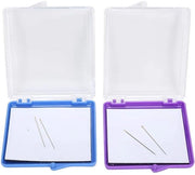 Set di appoggio magnetico per spilloni da cucire - 2 pezzi - 7 x 7,5 x 1 cm