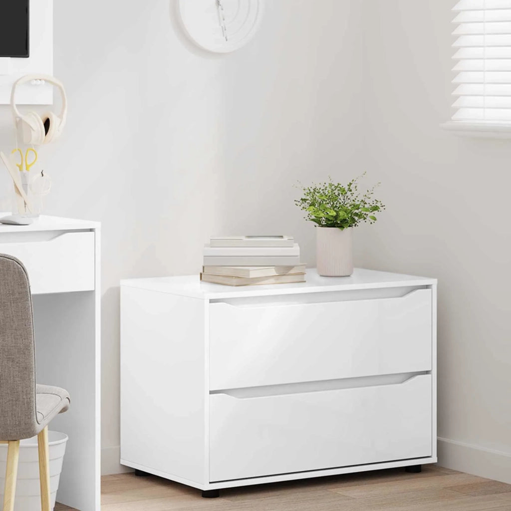 Armadio Bianco 80 x 48 x 57 cm Legno multistrato 888817