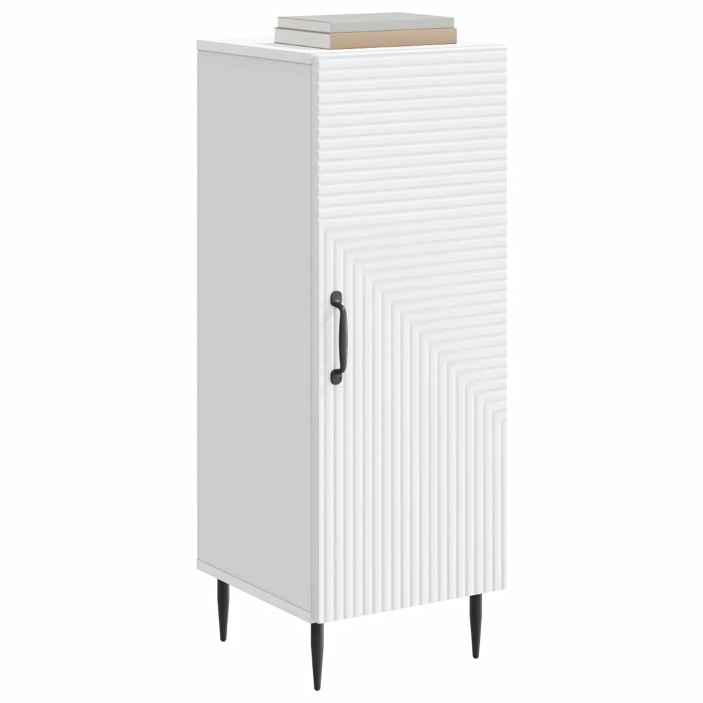 Credenza Bianco 33 x 34,5 x 89,5 cm Legno ingegnerizzato 894825