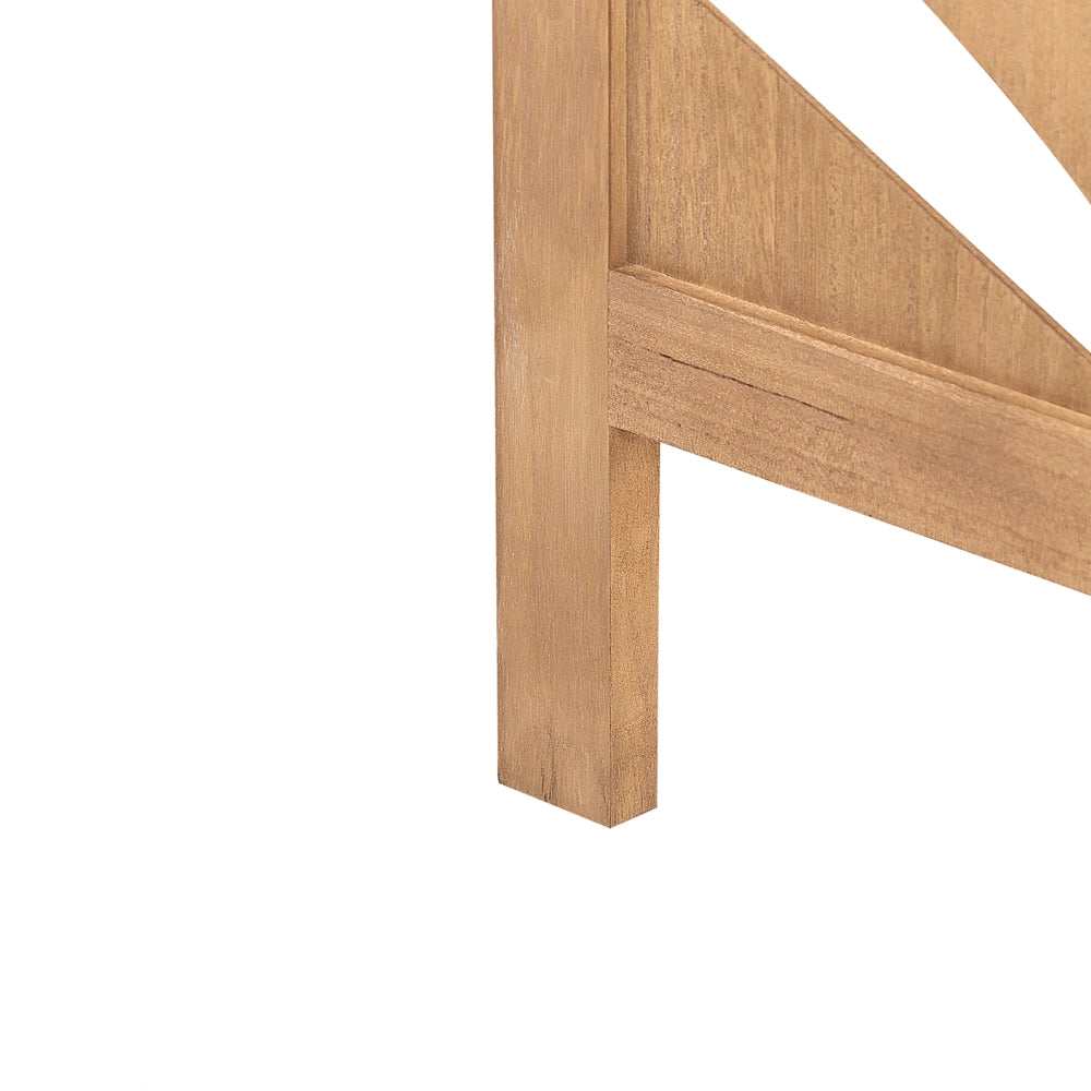 Separatore di stanza in legno naturale di Paulownia MDF a 3 pannelli pieghevole schermo decorativo divisorio