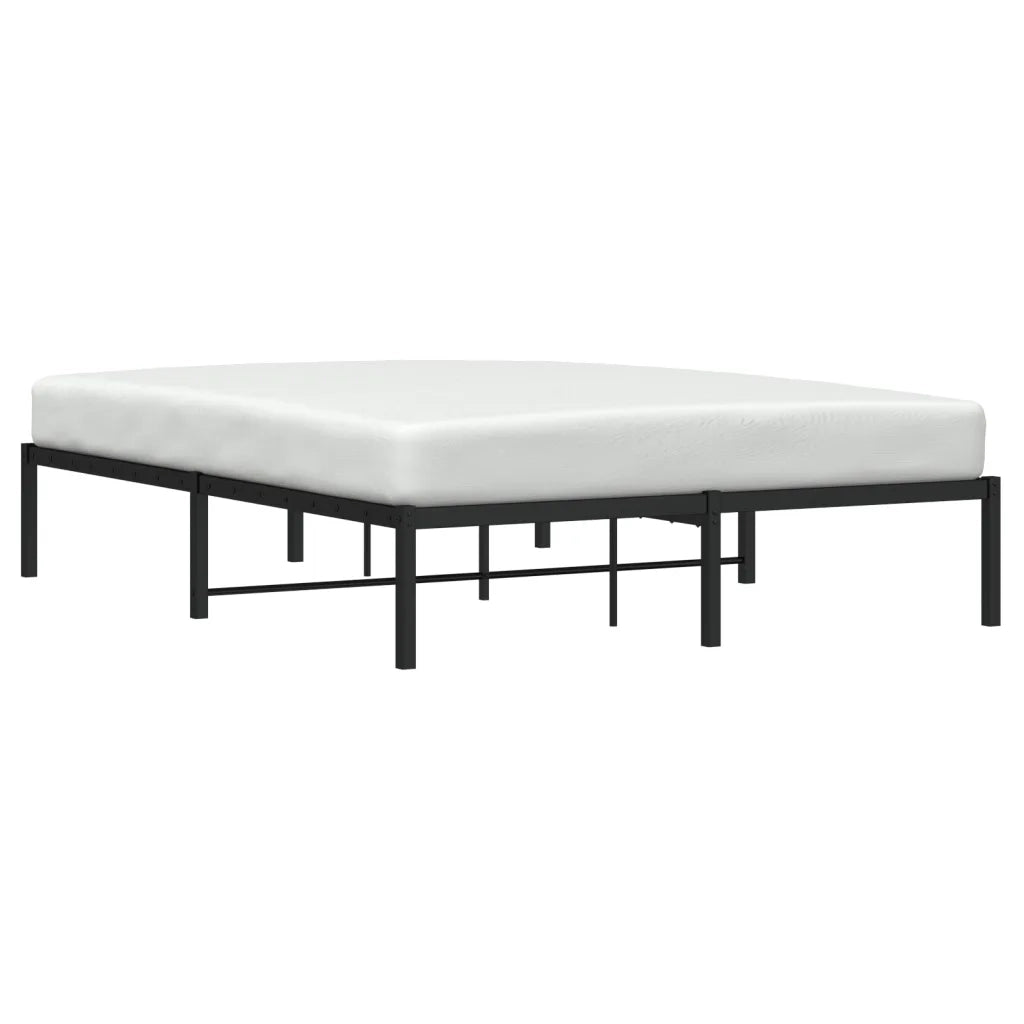 Giroletto in Metallo Nero 140x200 cm 373656
