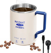 Moka autorefrigerante con 4 opzioni di temperatura - Bicchiere termico elettrico per acqua calda e bollente