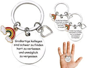 Set di Chiavi da Regalo - 2 Pezzi - Legering di Alta Qualità - Duraturo - Ricordo Pratico - Regalo di Addio