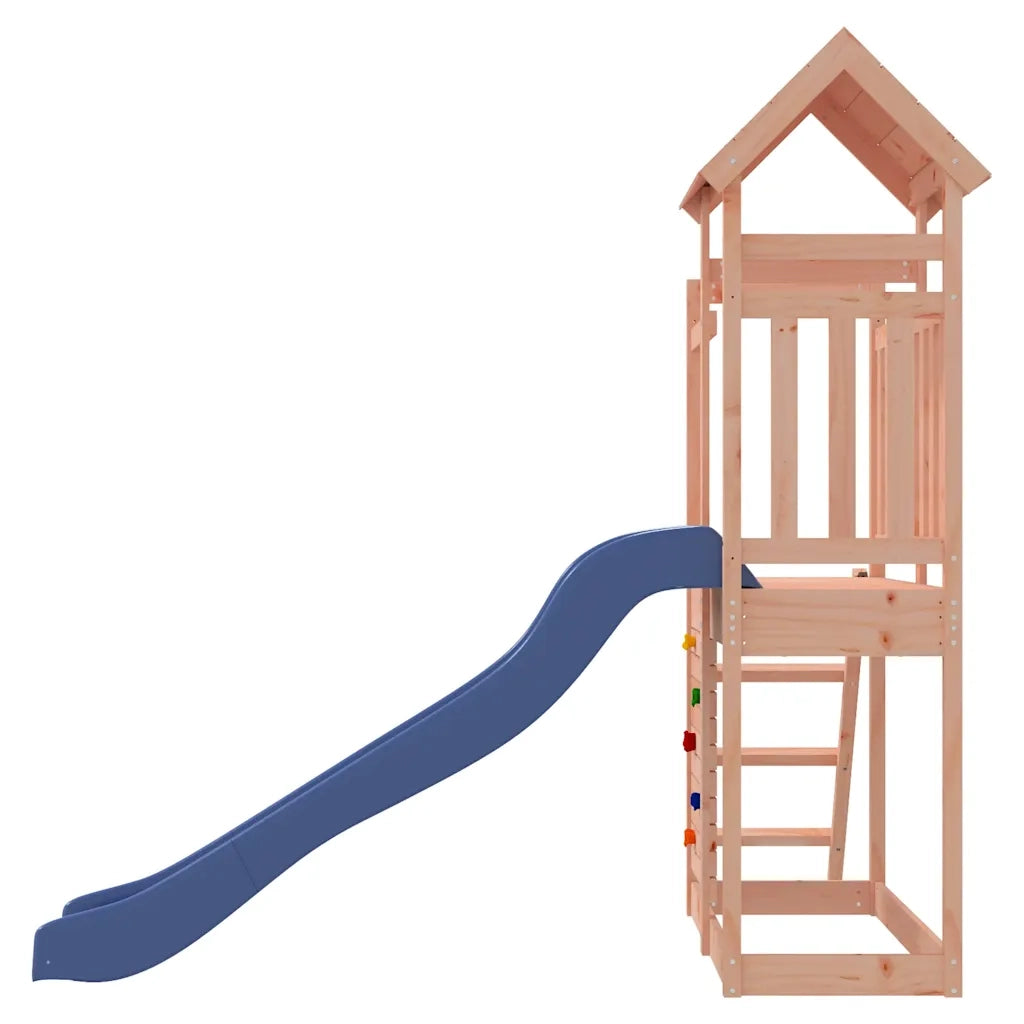 Set da Gioco da Esterno in Legno Massello di Douglas