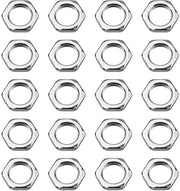 Zeskantmoeren M10x1 SW12 H.3 mm verzinkt DIN 13-5 per precisioni industriali