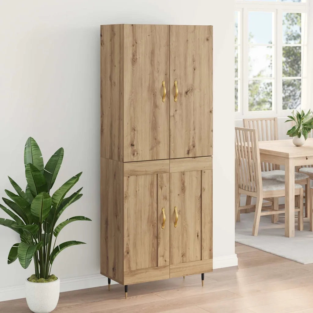 Credenza Rovere artigianale 69,5 x 34 x 180 cm