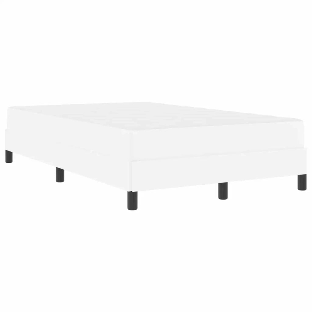 Struttura del letto Bianco Puro 120 x 200 cm Tessuto